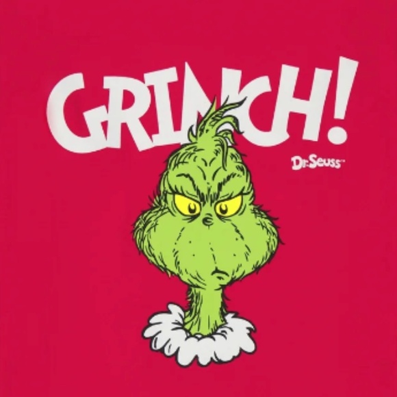 Grinch Toddler Red Long Sleeve Unisex T-Shirt Size 5T NWT - Picture 7 of 8